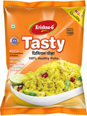 

KRISHNA G SUGARFREE POHA COMBO OF 3(3 kg, Pouch, Pack of 3)