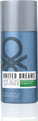 

United Colors of Benetton Dreams Go Far Deodorant Spray - For Men(150 ml)