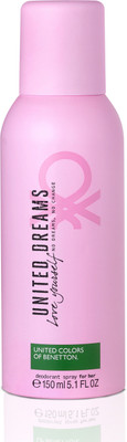 

United Colors of Benetton Dreams Love Yourself Deodorant Spray - For Women(150 ml)