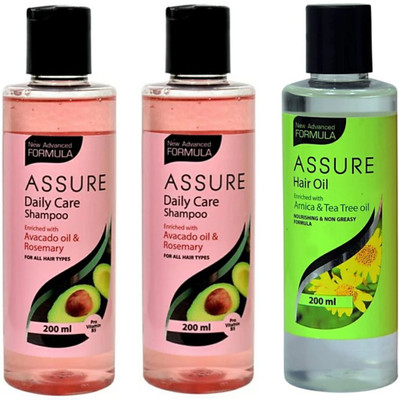 

Assure Daily Care Shampoo + Hair Oil(Set of 1)