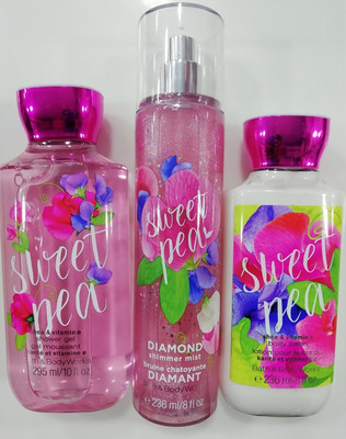 

Bath and Body Works SWEET PEA COMBO 3 X 250 ML(Set of 3)