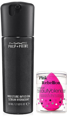 

Pink Rebellion Sponge Puff & Mac Moisture Infusion Face Serum(Set of 2)