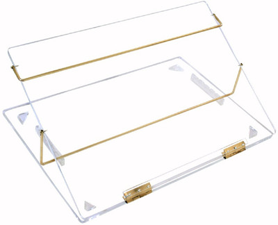 

RADISSON PREMIUM QUALITY 2 Compartments PURE ACRYLIC SHEET TABLE TOP ELEVATOR DESK STANDARD SIZE 15*21 INCH 8MM(Transparent clear)