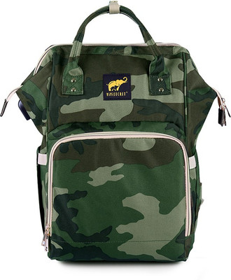 

ViViSECRET 2019 Launch Large capacity baby bag with outdoor USB charging port baby diaper backpack/baby organizer bag(L-26cm,B-17cm,H-40cm) Diaper Backpack(Jungle Camo)