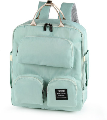 

ViViSECRET Premium Quality Baby Diaper Bag Backpack Diaper Backpack(Light Green)