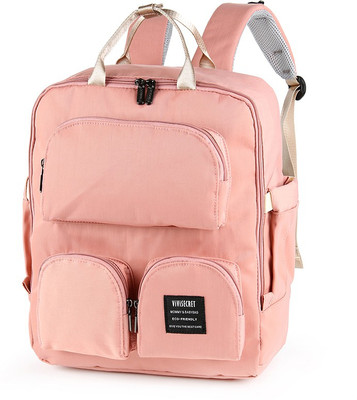 

ViViSECRET Premium Quality Baby Diaper Bag Backpack Diaper Backpack(Fairy Pink)