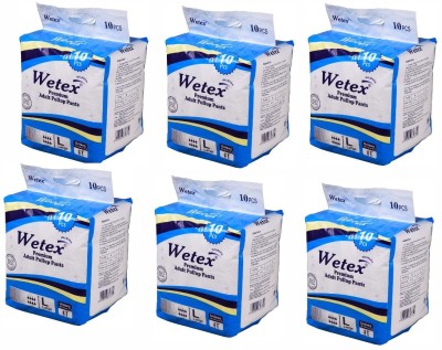 

wetex PULLUP Adult Diapers - L(60 Pieces)