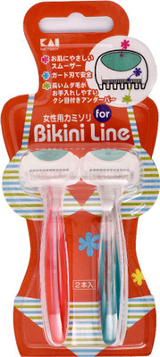 

Kai Bikini Line Razor for Women Pack of 1 Disposable Razor(Pack of 1)