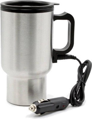 

Bluebells India 12 V Car Hot Insulated Travel Electric Kettle Carbon Steel Mug Electric Kettle(448 L, Stainless steel)