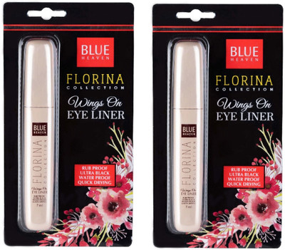 

Blue Heaven Florina Wings On Eyeliner (pack of 2) 7 ml(black)
