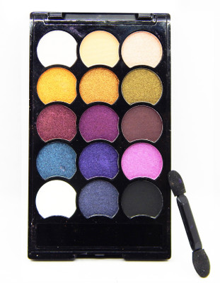 

firstzon™ 15 color matte and shimmer combo eyeshadow palette (B) 17.5 g(#2)
