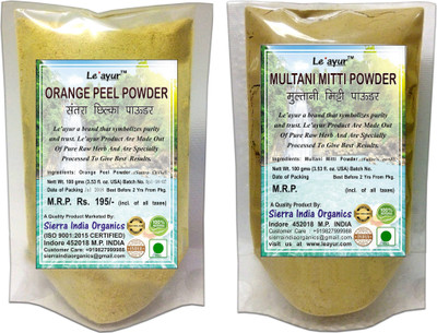 

Le'ayur Multani Mitti & Orange Peel Powder(200 g)