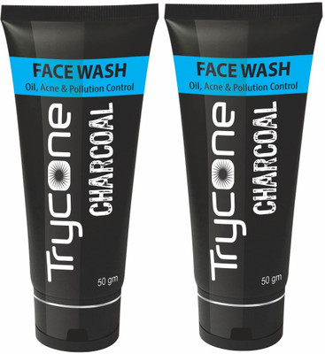 

Trycone Activated Charcoal Face Wash, Pack Of 2-100 Gm Face Wash(100 g)