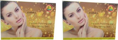 

Captain's 5 in 1 Gold Facial Kit 250g With Bhasma(Pack of 2) 500 g(Set of 2)