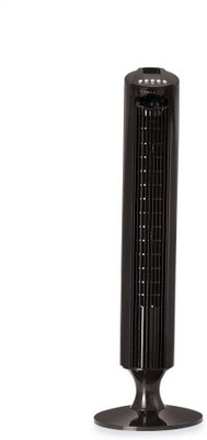 

BMS Lifestyle Oscillating Slim Tower Fan with 3-Speed Remote Control 1 Blade Tower Fan(Black, Pack of 1)