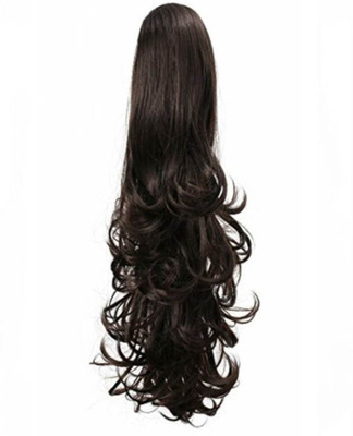 

Vivian Natural black 2 in 1 pony wig clutcher step cutting style 43 Hair Extension