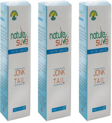 

NATURE SURE Jonk Oil- Leech Oil (pack of 3)= 330 ML Hair Oil(330 ml)