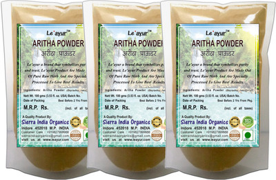 

Le'ayur Aritha Or Soap Stone ( Sapindus Laurifolia ) Powder(300 g)