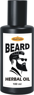 

Khadi India Beard Growth Hair Oil Ultra Premium, Herbal, Natural & ayurvedic oil Promotes Beard and Mustaches Growth for Men(100 ml)