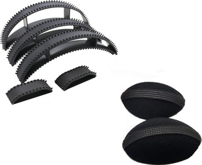 

S R Enterprises hair base puff maker bun and bumpits (pack of 7pcs) 7 hair hold Hair Volumizer hair base puff maker bun and bumpits (pack of 7pcs)(1 g)