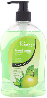 

Skin Cottage Hand Soap Green Tea and Apple Extracts(500 ml, Bottle)