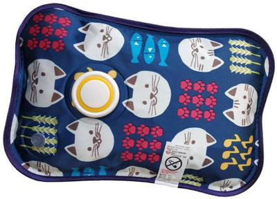 

CRETO Quick Warming High Quality Electric Warm Gel Bag Cordless electric 1 L Hot Water Bag(Multicolor)