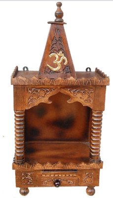 Maalgoodies Wooden Temple for Home/Shop beautifly crafted Solid Wood Home Temple(Height: 12, Pre-assembled) Maalgoodies Wooden Temple for Home/Shop beautifly crafted Solid Wood Home Temple(Height: 12, Pre-assembled)
