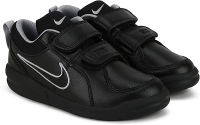 

Nike Boys Velcro Running Shoes(Black, Black/black-metallic silver