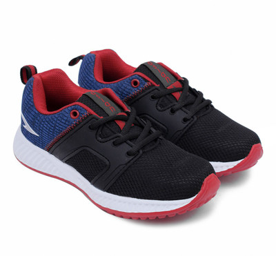 

Asian Boys Lace Running Shoes(Black
