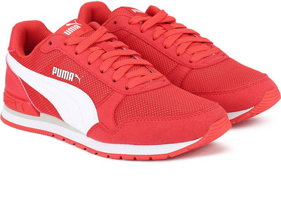 

Puma Boys & Girls Lace Running Shoes(Red, Hibiscus - white