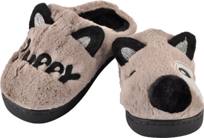 

Yellow Bee Boys & Girls Slip On Slipper Flip Flop(Brown