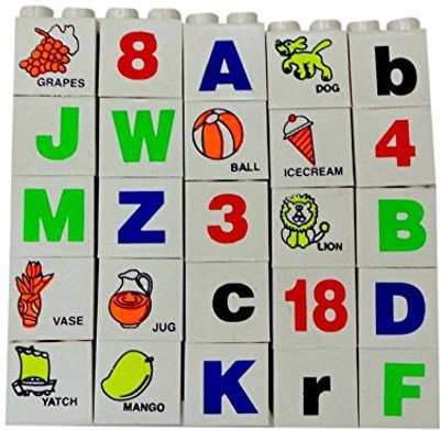 Gencliq Learning Alphabet Blocks (Multicolor)(Multicolor)