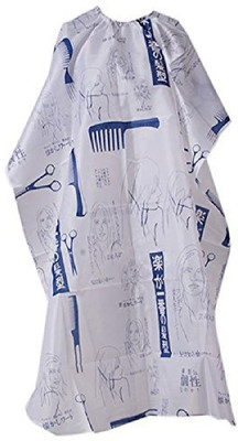 

deziine Hairdressing Salon Apron Hair Cloth Waterproof Shampoo (White) Makeup Apron( )