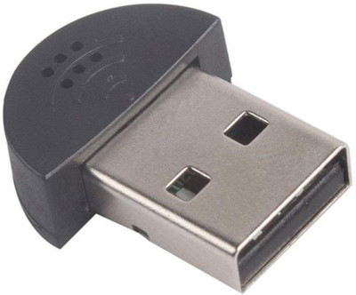 LipiWorld USB 2.0 Mini Microphone Portable Studio Speech Mic Audio Adapter for Laptop PC Skype Microphone