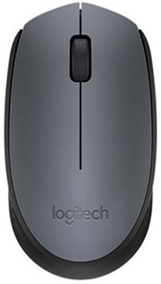 

Logitech M170 Wireless 2.4Ghz Mouse for CCTV DVR NVR, Desktop PC & Laptop Wireless Optical Gaming Mouse(2.4GHz Wireless, Grey & Black)