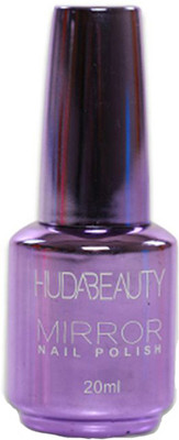 

Huda Beauty Mirror Nail Polish Purple Red, Black
