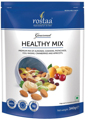 

Rostaa Healthy Mix Assorted Fruit(340 g, Pouch)