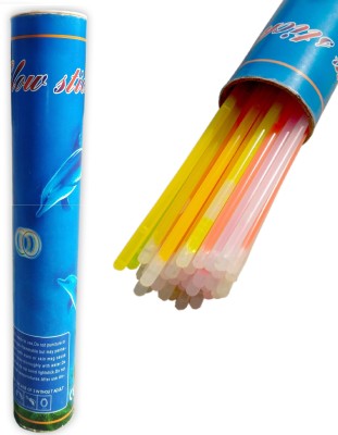 

Zippy Glow Stick (Pack of 100 - 2 Tubes of 50 Glow sticks), Light up Toys Glow Stick Bracelets Mixed Colors Party Favors Supplies (Christmas New Year Glow Sticks) Party Glow Ornament(Pack of 100)