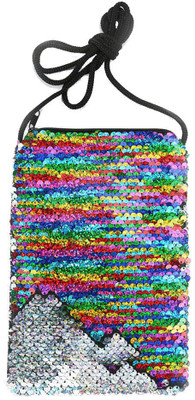 

Zahuu 0802 Sequin Art Polyester Pencil Box(Set of 1, Multicolor)