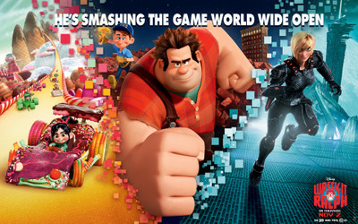 

Movie Wreck-It Ralph Wreck-it Ralph Ralph Vanellope Von Schweetz Schweetz Sergeant Calhoun Fix-it Felix HD Wallpaper Background Paper Print(12 inch X 18 inch, Rolled)