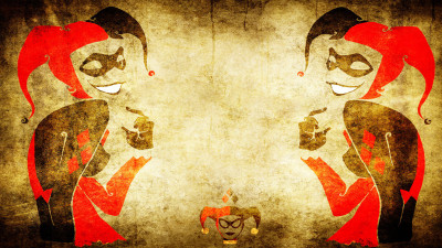 

Comics Harley Quinn HD Wallpaper Background Paper Print(12 inch X 18 inch, Rolled)