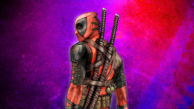 

Deadpool Merc With A Mouth Frameless Fine Quality Poster Fine Art Print(12 inch X 18 inch, Rolled)