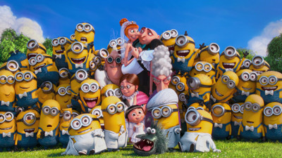 

Akhuratha Poster Movie Despicable Me 2 Despicable Me Lucy Gru Dr. Nefario Margo Agnes Edith HD Wallpaper Background Fine Art Print(12 inch X 18 inch, Rolled)