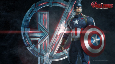 

Movie Avengers: Age Of Ultron The Avengers Captain America HD Wallpaper Background Paper Print(12 inch X 18 inch, Rolled)