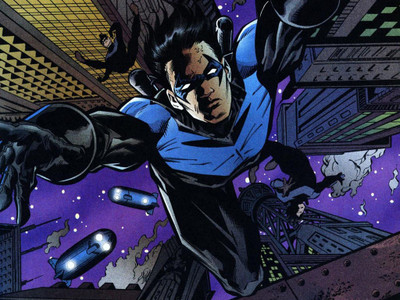 

Batman Nightwing Frameless Fine Quality Poster Photographic Paper(12 inch X 18 inch, Rolled)