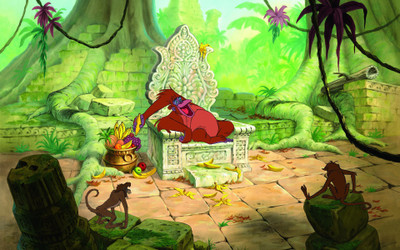 

Movie The Jungle Book Jungle Book Chimpanzee Disney HD Wallpaper Background Paper Print(12 inch X 18 inch, Rolled)