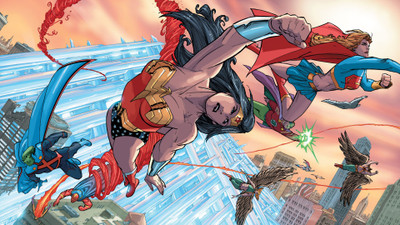 

Comics Justice League Of America Martian Manhunter Wonder Woman Hawkgirl Green Lantern Supergirl Hawkman HD Wallpaper Background Fine Art Print(12 inch X 18 inch, Rolled)