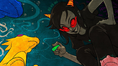 

Comics Homestuck Terezi Pyrope Troll HD Wallpaper Background Fine Art Print(12 inch X 18 inch, Rolled)