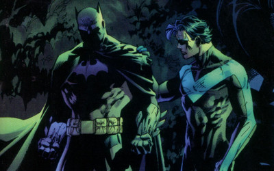 

Comics Batman Nightwing Fine Art Paper Print Poster Photographic Paper(12 inch X 18 inch, Rolled)