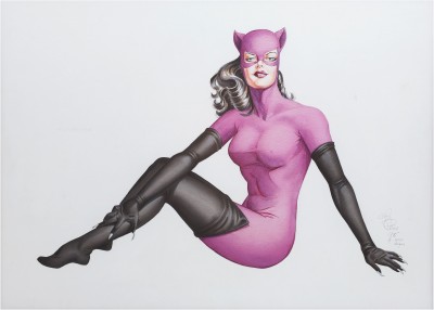 

Comics Catwoman HD Wallpaper Background Photographic Paper(12 inch X 18 inch, Rolled)